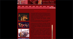 Desktop Screenshot of calendamaia.cl